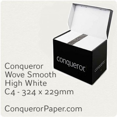 Envelopes Wove High White C4-229x324mm Pocket 120gsm